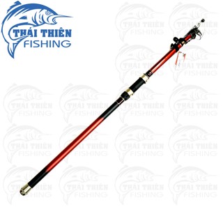 Cần Câu Cá Máy Rút Gọn Pioneer Fiesta Surf Tounament Heavy Dùng Câu Lục, Biển