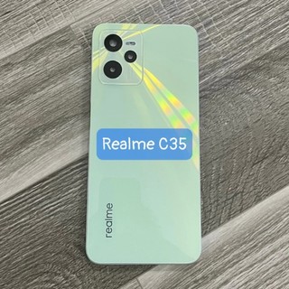 Bộ vỏ Oppo Realme C35 (gồm vỏ, khung xương, nút bấm, kính cam, khe sim)