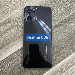 Bộ vỏ Oppo Realme C35 (gồm vỏ, khung xương, nút bấm, kính cam, khe sim)