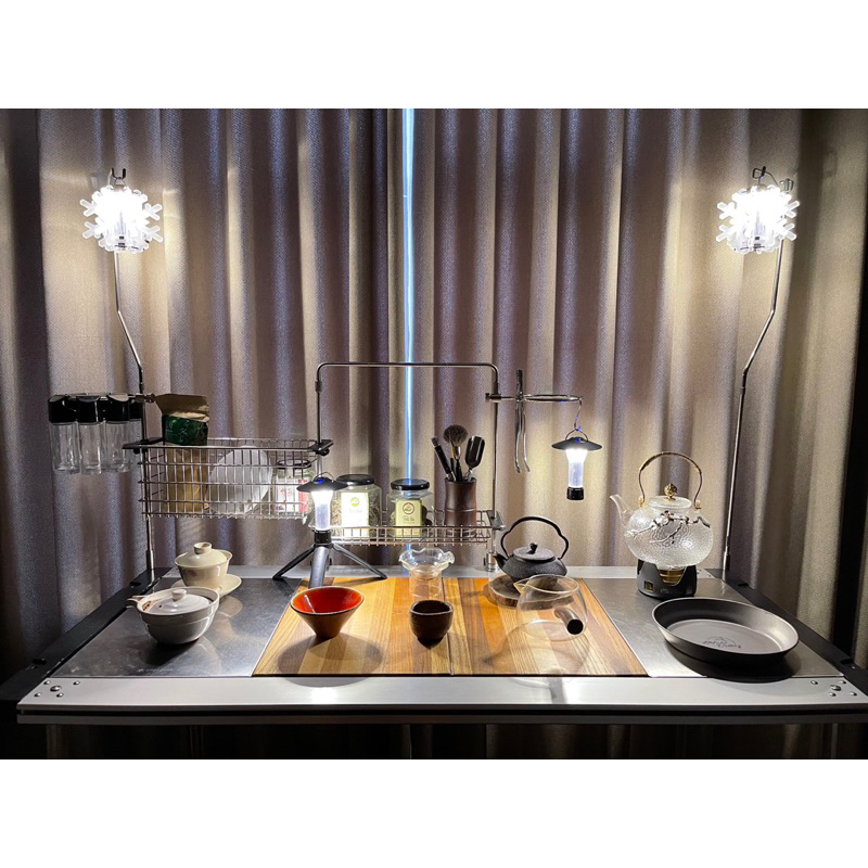 Cây treo đèn camping chất liệu inox 304 kiểu dáng tinh tế