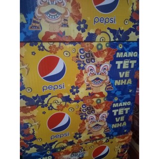 Nước ngọt Pepsi Cola thùng 24 lon x 330ml