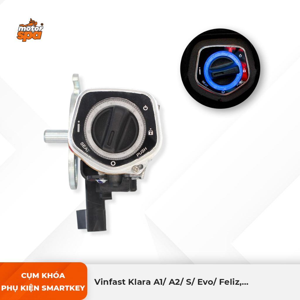 Smartkey Fkey - Vinfast Klara A1/ A2/ S/ Evo/ Feliz,...