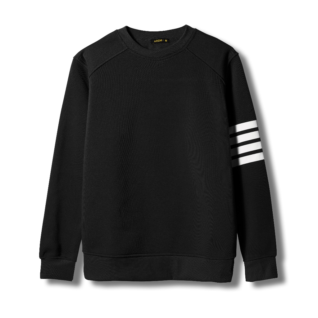 Áo sweater nỉ bông dày dặn thiết kế AREMI phong cách trẻ trung sang trọng màu sắc thanh lịch dễ phối