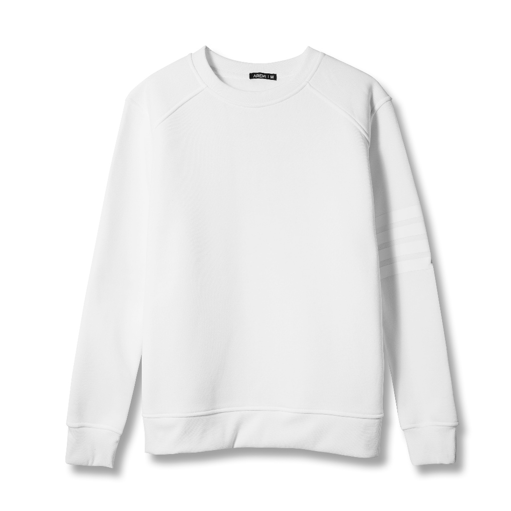 Áo sweater nỉ bông dày dặn thiết kế AREMI phong cách trẻ trung sang trọng màu sắc thanh lịch dễ phối