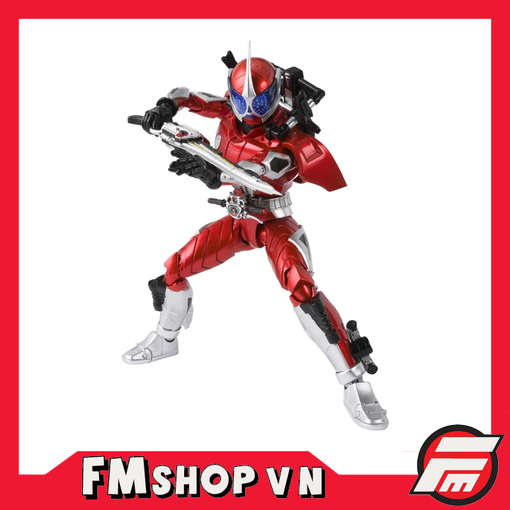 MÔ HÌNH HIỆP SĨ MẶT NẠ W SHF  KAMEN RIDER ACCEL 2.0 LIKE NEW