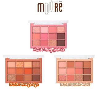 Bảng phấn mắt 12 ô odbo multi look eye palette