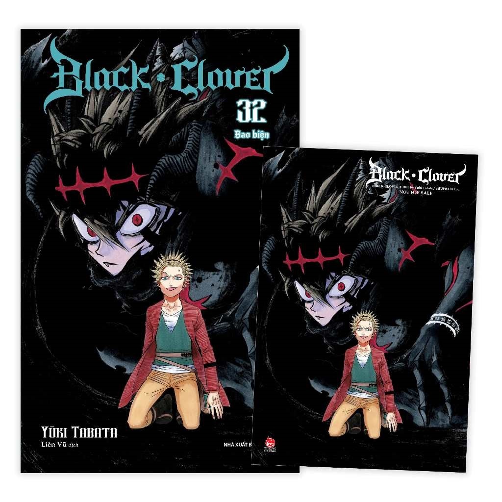Truyện Tranh - Black Clover - Tập 32 - Tặng Kèm Postcard
