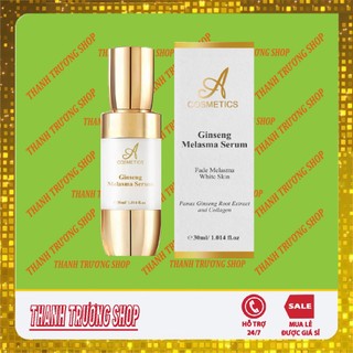 Tinh chất nám nhân sâm A cosmetic, serum nám A cosmetic, tinh chất nám phương anh, serum nám nhân sâm phương anh
