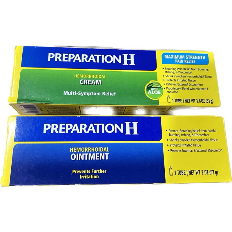 Kem bôi trĩ mỹ Preparation H Hemorrhoidal