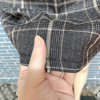 đầm 2 dây nâu phối sọc kiểu 2hand
