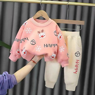 Bộ quần áo nỉ noel cho bé trai