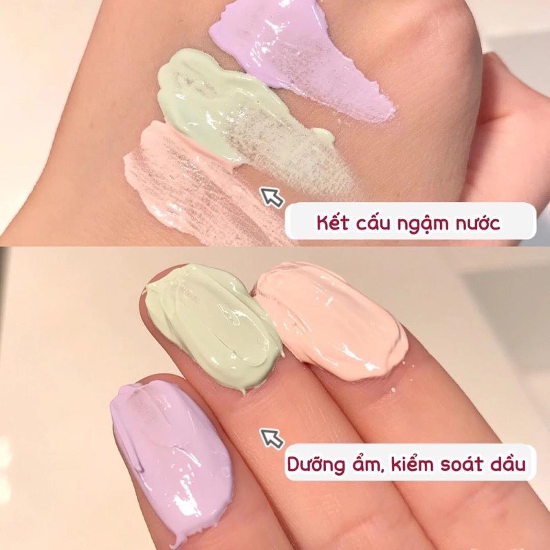 Kem lót ZEESEA chính hãng trang điểm  lâu trôi tự nhiên làm mờ lỗ chân lông dưỡng ẩm làm sáng da 3 màu 10g | BigBuy360 - bigbuy360.vn