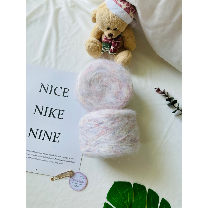 Yarn - Len Mohair Cúc Tần | Cỡ sợi ~ 1.0mm - 1.5mm | Sợi Thu Đông - Siêu nhẹ, mềm - Ấm áp không dậm ngứa | Terri Store