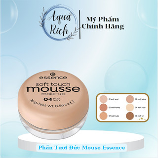 Kem Trang Điểm/Phấn Tươi Đức Essence Soft Touch Mousse Make-Up 02 - 04 - 16g