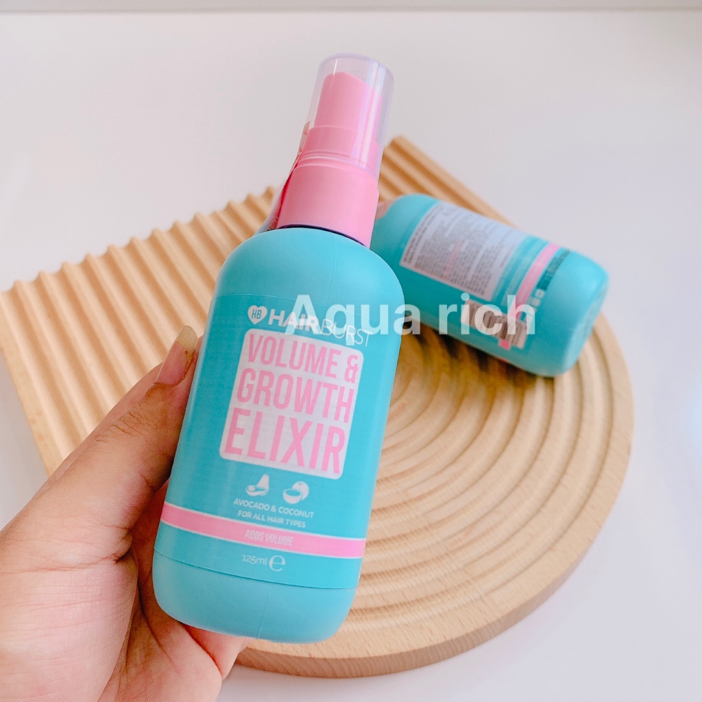 Combo 4 món set Gội Xả Hairburst + Kẹo Dẻo Chewable + Xịt Dưỡng tóc Hairburst