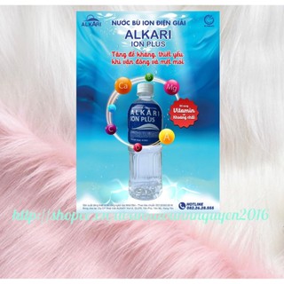 Nước bù  điện giải ALKARI ION PLUS -chai 510ml-  NƯỚC BỔ SUNG ION , KHOÁNG VÀ VITAMIN