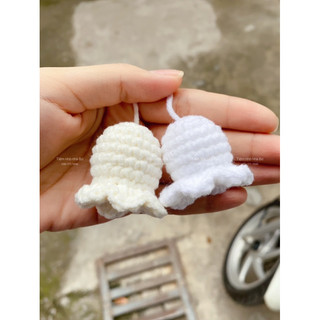 CÓ SẴN Phôi hoa linh lan hoa chuông len