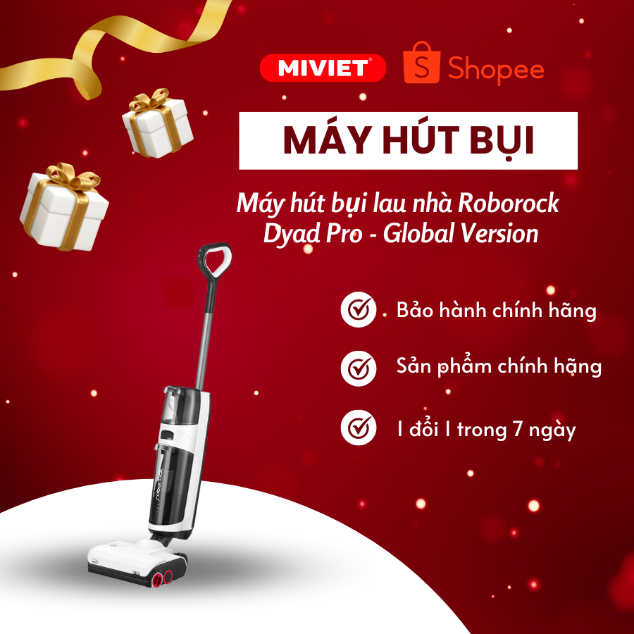 Máy hút bụi lau nhà khô và ướt Roborock Dyad Pro – Quốc Tế – New 2023