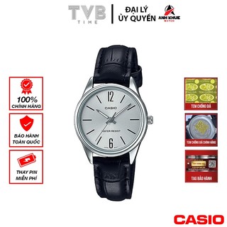 Đồng hồ nữ dây da Casio chính hãng LTP-V005L-7BUDF (28mm)