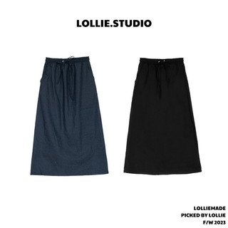 Chân váy giả denim denim skirt tkc28 lollie studio