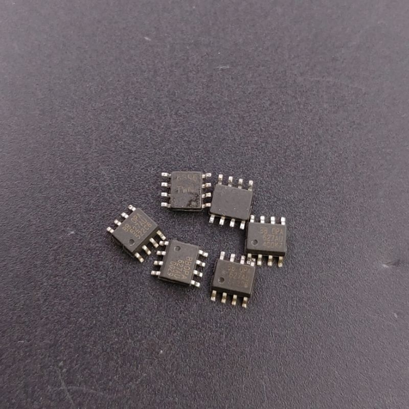 OPA627AU, OPA627 OpAmp đơn Low Noise chính hãng Burr-Brown tháo máy