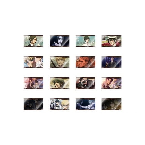 Gói Thẻ Nhân Phẩm Pack Card Attack on Titan Clear Card