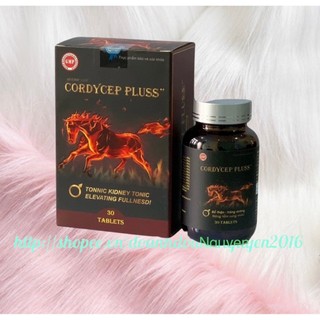 Bổ Thận CORDYCEP PLUSS - Hộp 30 viên - Dùng được cho cả nam và nữ , cải thiện chức năng sinh lí, bồi bổ cơ thể