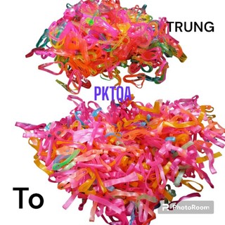 1kg thun cột tóc màu trong (cở to/cở vừa)