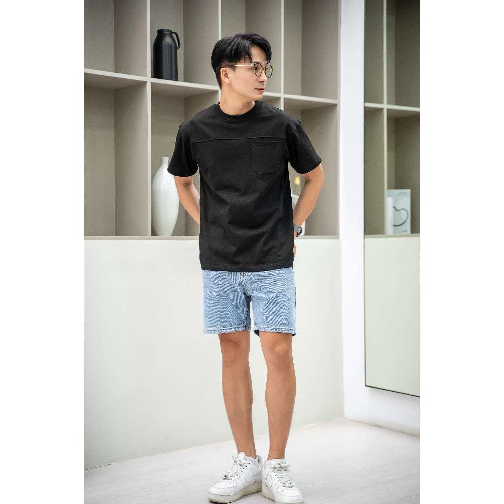 Áo thun Laitus nam nữ cổ tròn có túi BELAIRMAN vải cotton 100% với nhiều màu mới trẻ trung, thanh lịch -  ATLT0096
