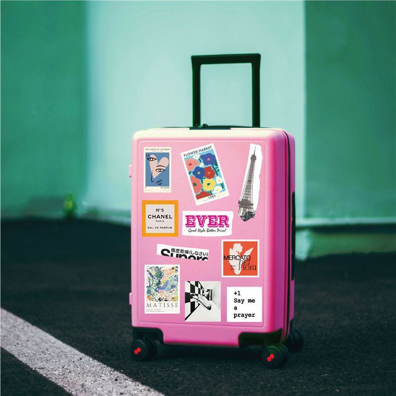 Set 50 hình dán sticker nghệ thuật chống nước dán laptop, điện thoại, đàn guitar, mũ bảo hiểm, vali