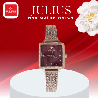 Đồng Hồ Nữ JA-1220 Julius Hàn Quốc Dây Thép (3 màu).