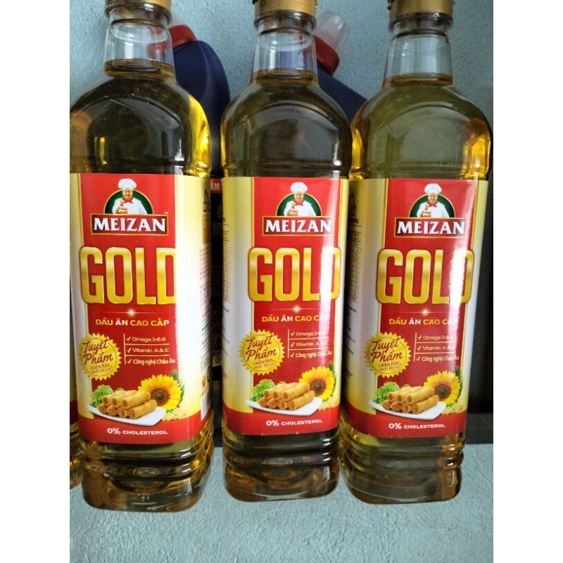 Dầu ăn Meizan Gold 1 lít
