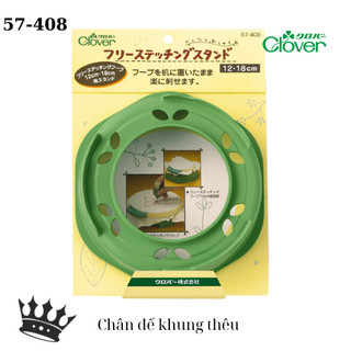 CROWN Chân đế khung thêu Clover Stand Embroidery Free Stiching Tool Art 57408