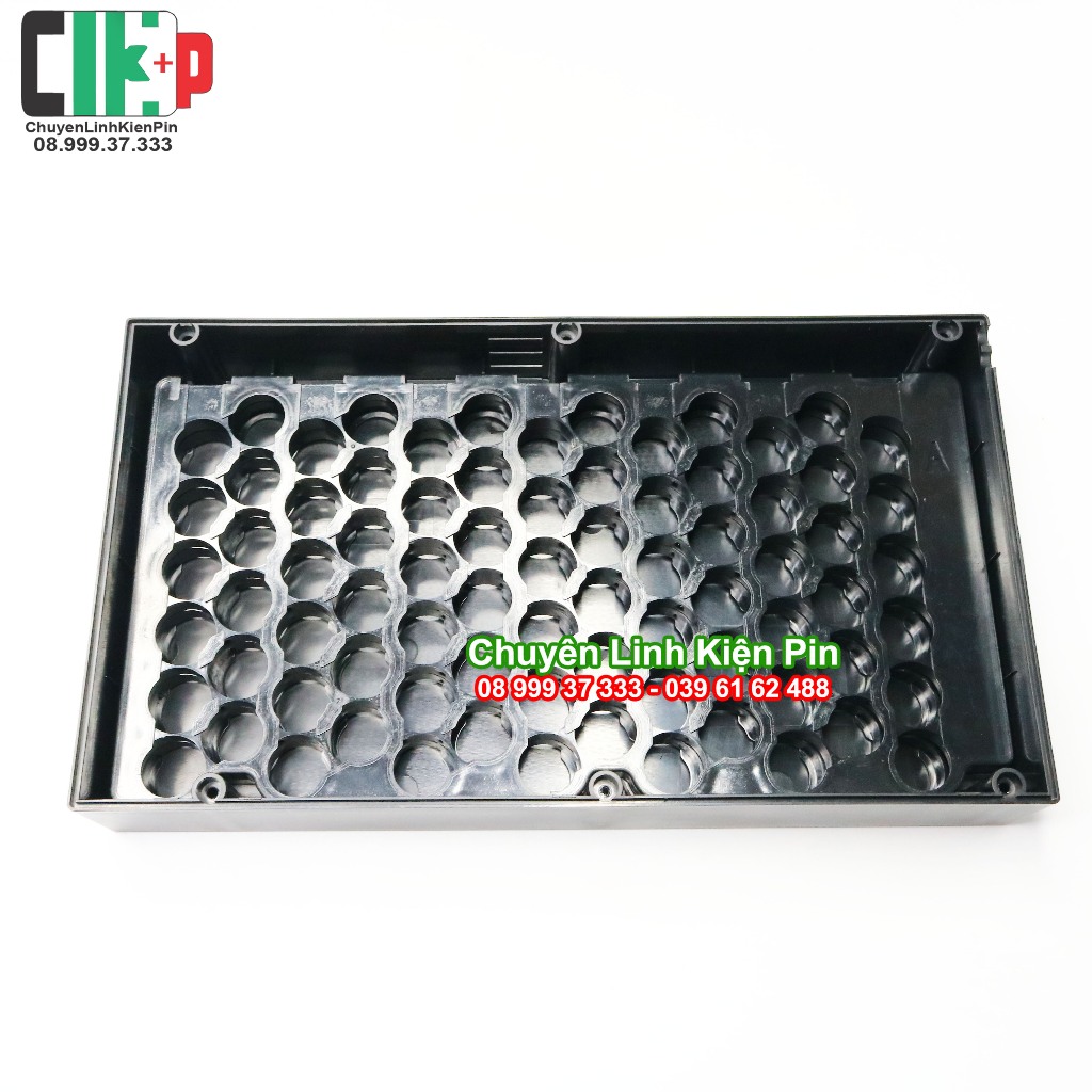 Box và khung nhựa kèm kẽm 13s 6p cho xe đạp điện