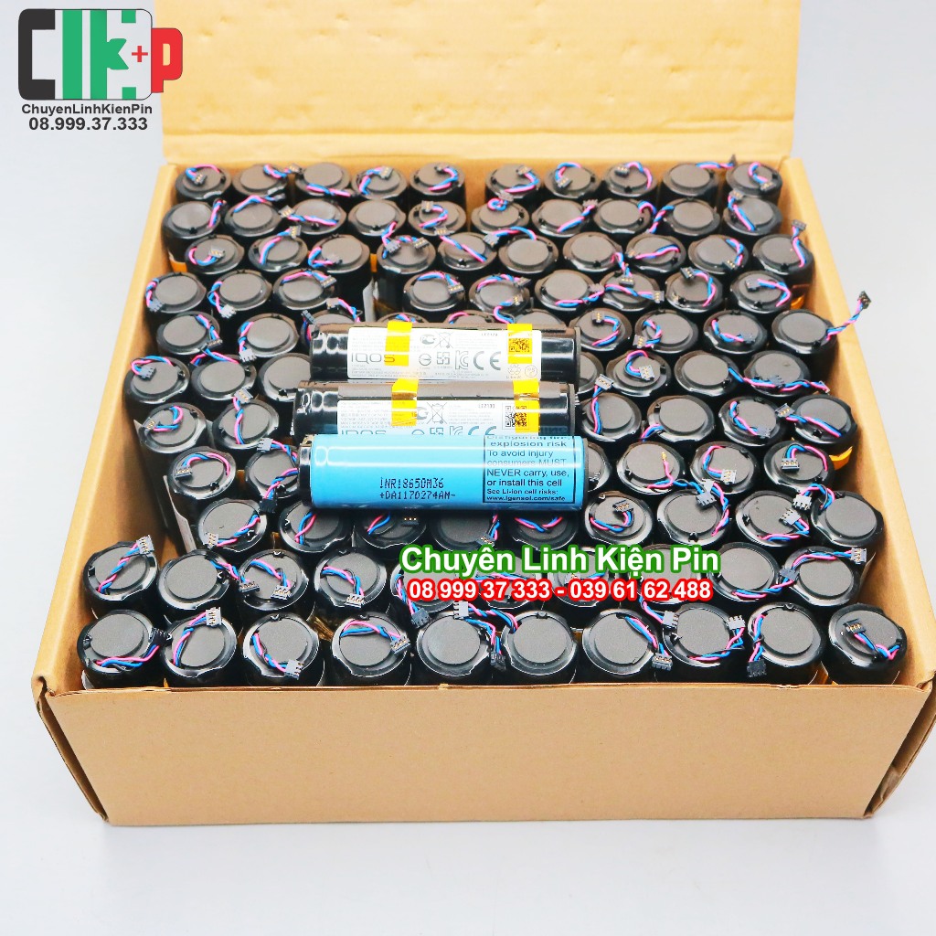 Pin LG M36 3600 mah xả 5A tháo thiết bị, chưa qua sạc xả