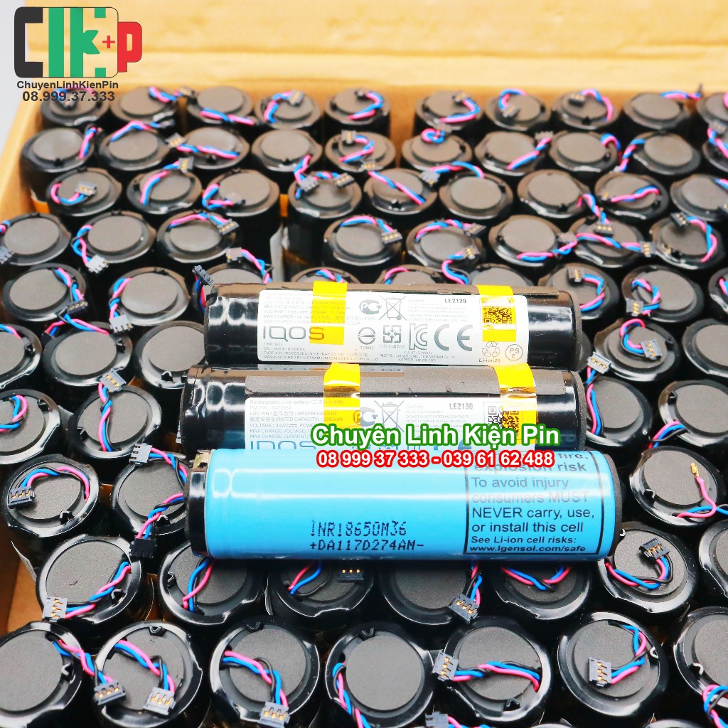 Pin LG M36 3600 mah xả 5A tháo thiết bị, chưa qua sạc xả