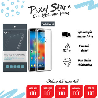 Ốp lưng gor google pixel 3a 3axl 4 4xl 4a 4a5g 5 5aa5g 6 6pro 7 7pro trong suốt chính hãng