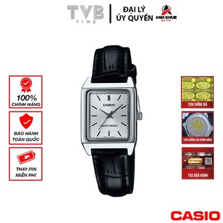 Đồng hồ nữ dây da Casio chính hãng LTP-V007L-7E1UDF