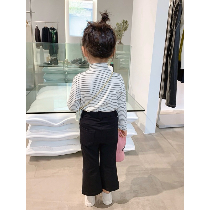 Áo giữ nhiệt cho bé trai và bé gái Batala kids, áo thu đông cổ 3cm giữ ấm cho bé từ 6-19kg