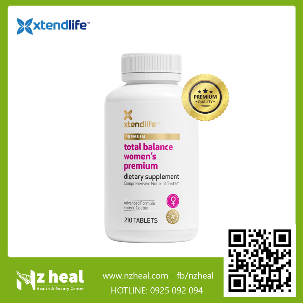 Viên bổ sung vitamin nâng cao dành cho phụ nữ Xtend-Life Total Balance Women’s Premium