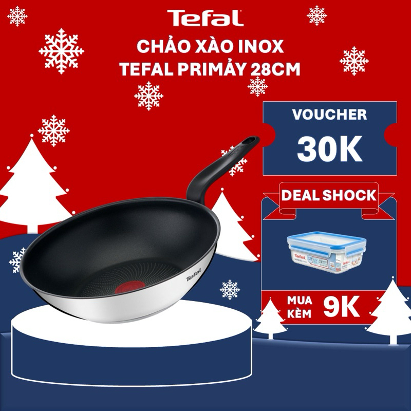 Chảo xào inox Tefal Primary 28cm E3091904
