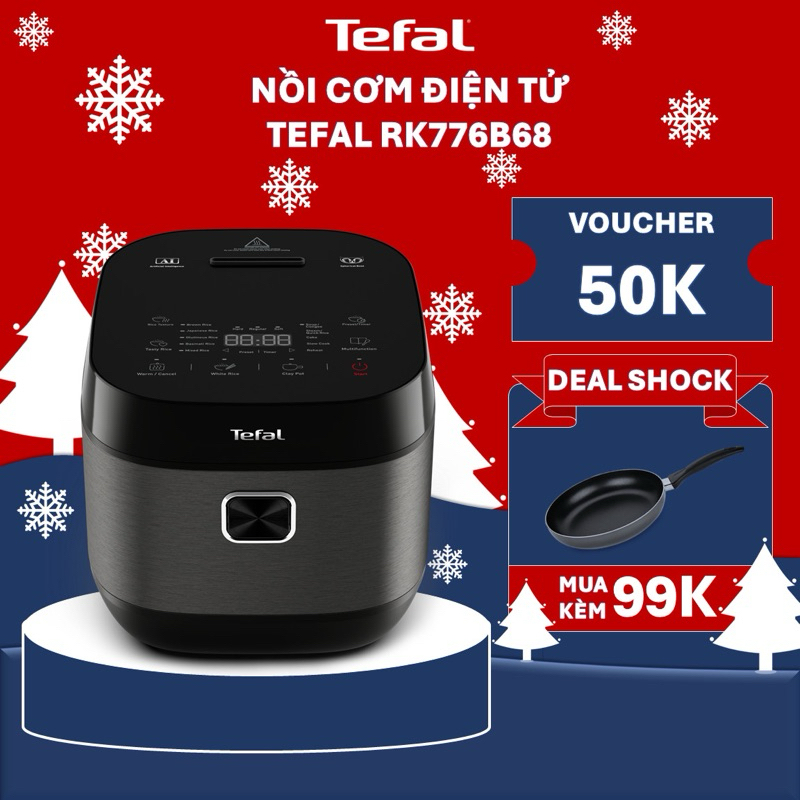 Nồi cơm điện 1.8L Tefal RK776968/ RK776B68