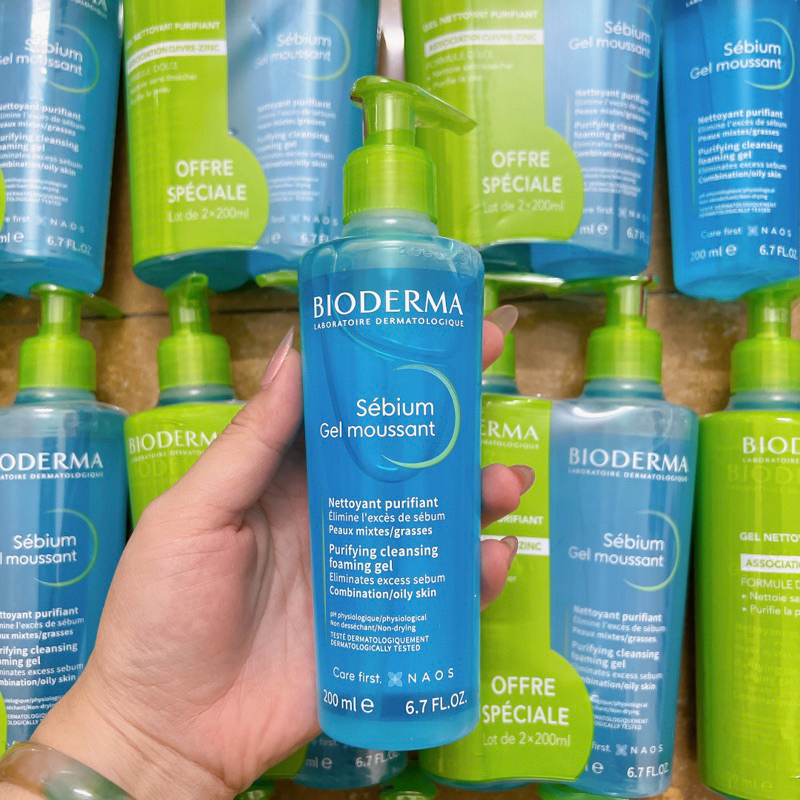 Sữa Rửa Mặt Bioderma Gel 200ml