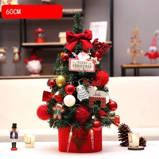  Cây thông noel để bàn trang trí giáng sinh rực rỡ có phụ kiện và đèn LED đi kèm Phuong decor 