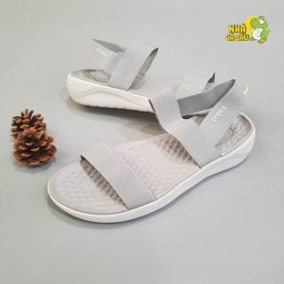 Sandal cross literide nữ hàng cao cấp, xăng đan cross literide đế 3 lớp siêu êm và mềm, giày đi bộ nữ bền - Nhà Cá Sấu