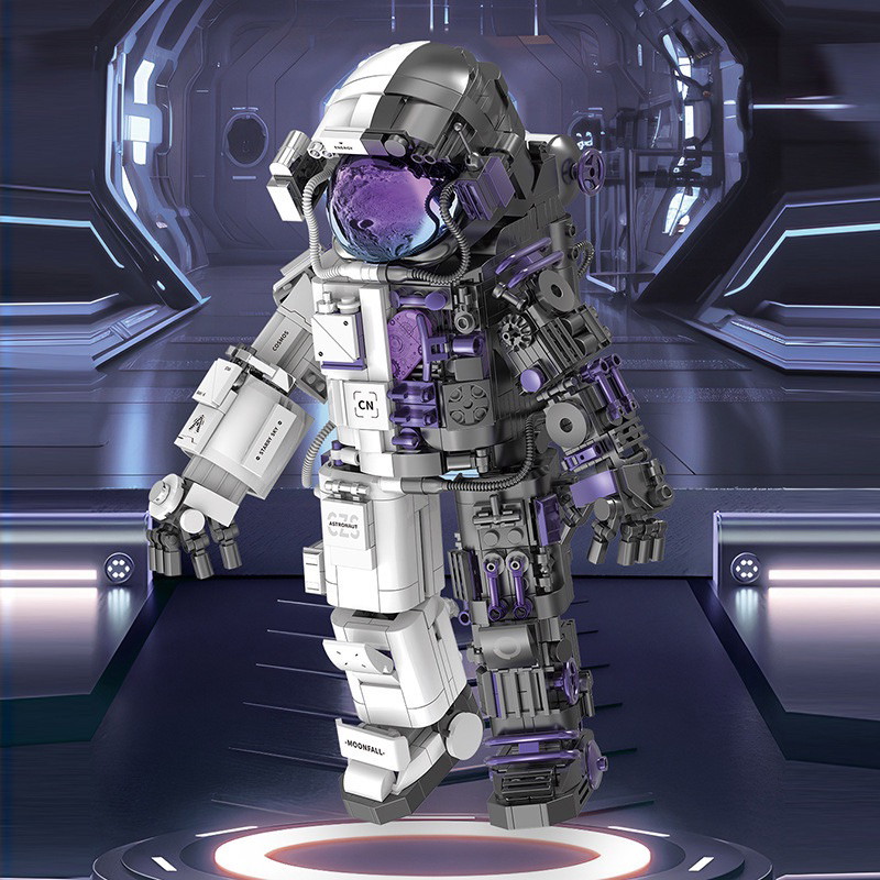 Bộ lắp ráp Phi hành gia ASTRONAUT (tím)