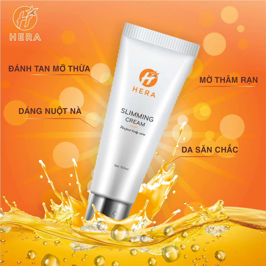 Kem tan mỡ Hera Slimming Cream làm da săn chắc giảm nếp nhăn trên da Date T12