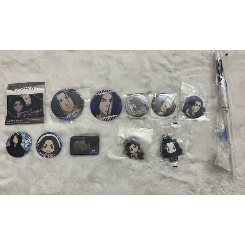 Đồ chơi móc chìa khoá huy hiệu standee Keisuke Baji Tokyo Revengers chính hãng Nhật Bản