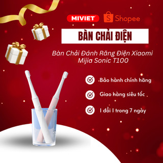 Bàn chải điện Xiaomi Mijia T100 - T300 và đầu bàn chải thay thế - Hàng chính hãng
