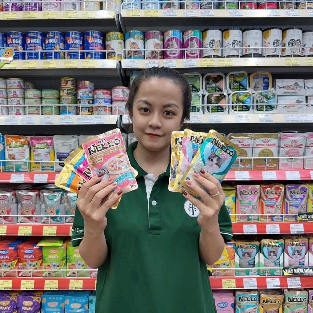 Pate cho mèo Nekko 70g